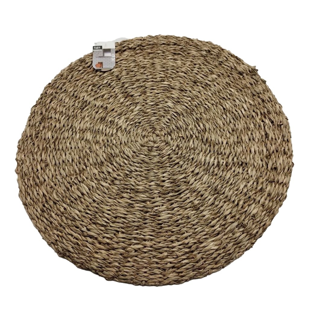 INDIVIDUAL JACINTO DE AGUA MARRON 38CM / 12PCS #4531