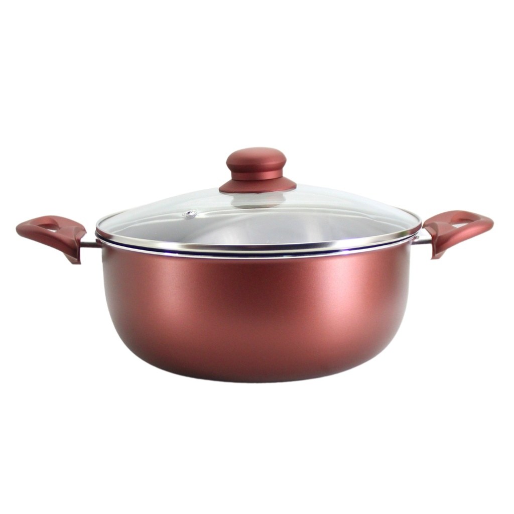 CACEROLA CON ASAS ALUMINIO 24CM