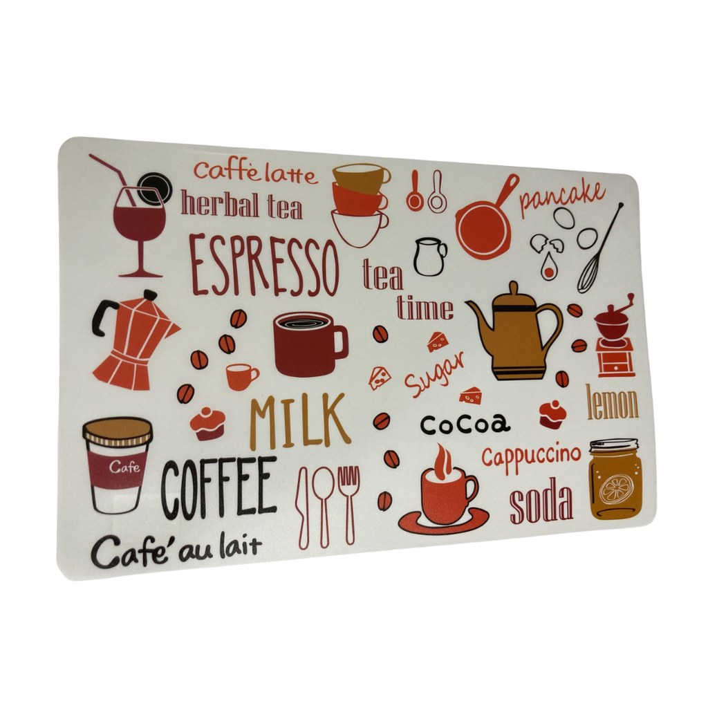 INDIVIDUALES IMAGEN MATES PAVAS 43x28 NARANJA
