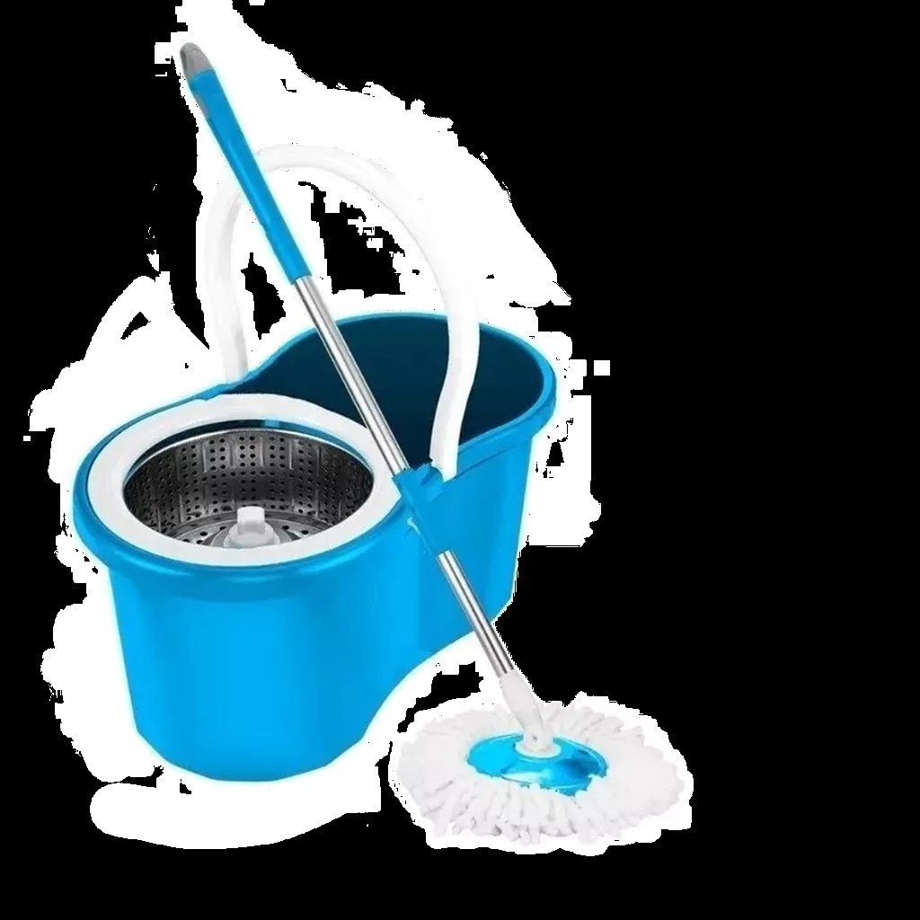 MOPA CON BALDE COLOR AZUL