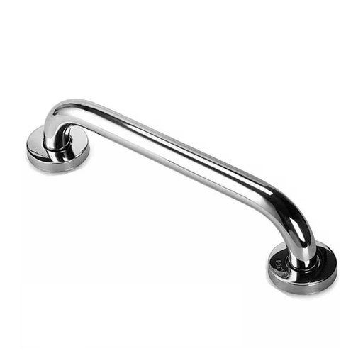 AGARRADERA DUCHA SIN ANTIDESLIZANTE ACERO GRIS 40CM