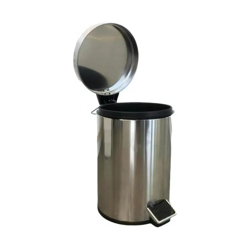 CESTO DE BASURA DE ACERO 3 LTS