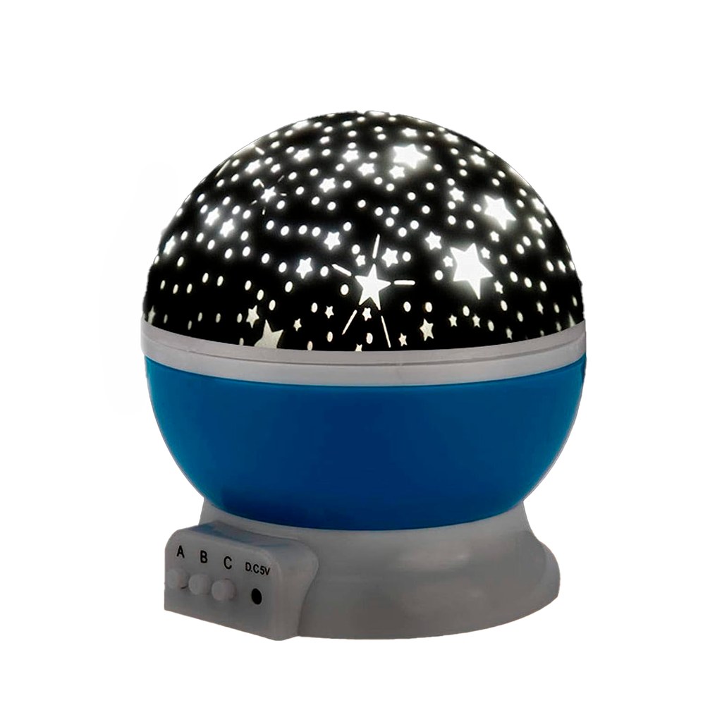 LAMPARA PROYECTOR GALAXIA PLASTICO ALEATORIO 16X16 CM