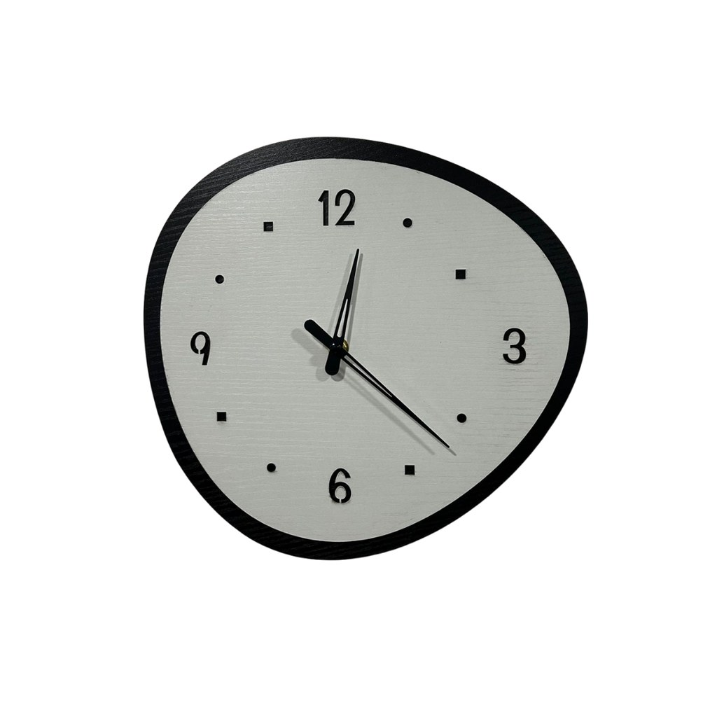 RELOJ OVALADO 30X30