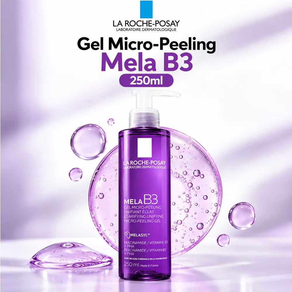 Gel Micro-Peeling Mela B3 250ml La Roche-P (Alternative)