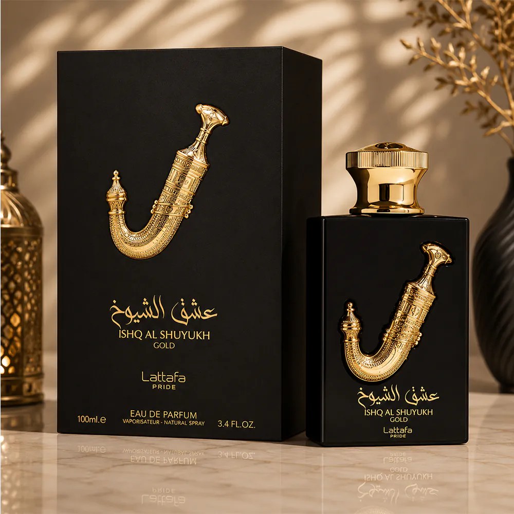 Lattafa Ishq Al Shuyukh Gold EDP 100ML (ORIGINAL)