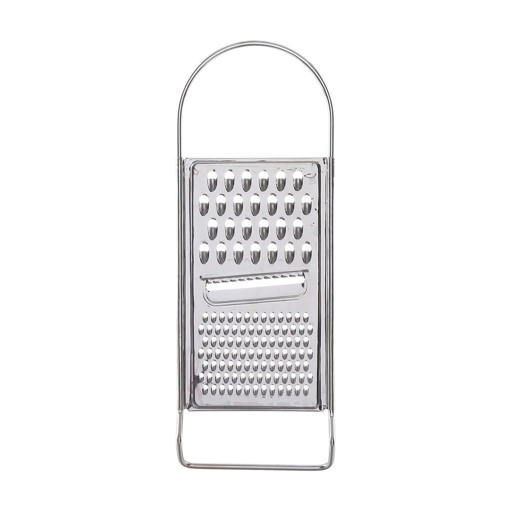 RALLADOR UN LADO ACERO INOX GRIS