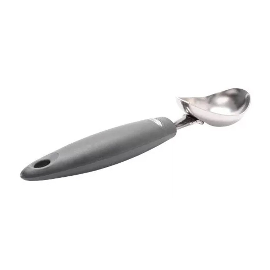 CUCHARA P HELADO INOX MANGO SFT GRIS